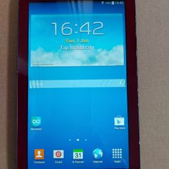Samsung Galaxy Tab 3, Red, 7 inch Tablet, Model SM-T210, in very good condition