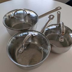 3 saucepan set