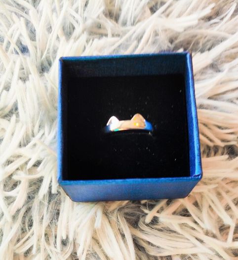 Cat Ears Silver Ring