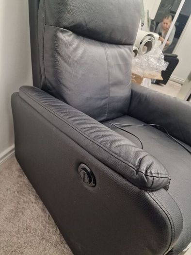 leather sofa