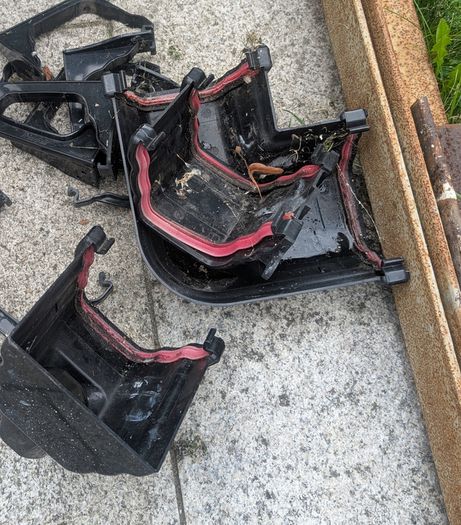 Black Guttering - Used