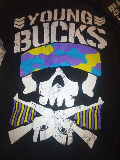Young bucks wrestling t shirt size small