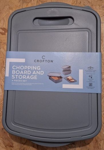 Crofton chopping board with storage