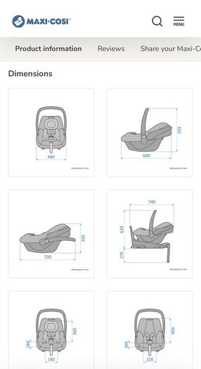 Maxi Cosi Cabriofix I-Size Baby Car Seat
