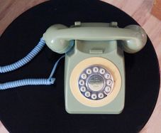 Vintage 746 Phone Retro Style Push Button Telephone