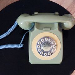 Vintage 746 Phone Retro Style Push Button Telephone
