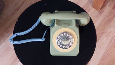 Vintage 746 Phone Retro Style Push Button Telephone