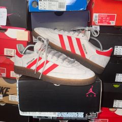 Adidas Handball Spezial Grey Hi-Res Red EF5747