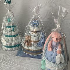Handmade premium pampers nappy cake