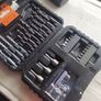 2 speed hammer drill with the set of drill bits Image 4