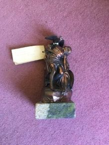 The Dying Cuchulainn 1966 Oliver Sheppard Commemorative Bronze Sculpture