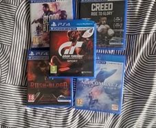 playstation VR plus camera and 5 games