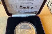 2019 Ireland 15 Euro Silver Coin - 100 Years of the First Non-Stop Transatlantic Flight. Proof