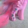 Skywishes Magic Cutie Mark HTF 3inch Brushable MLP G4 My Little Pony Image 5
