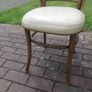 leather cream chair Image 5