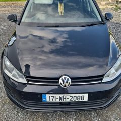 Black Volkswagen Golf 2017