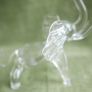 Vintage Hand Blown Crystal Elephant Figurine: Animal Art Glass Image 3