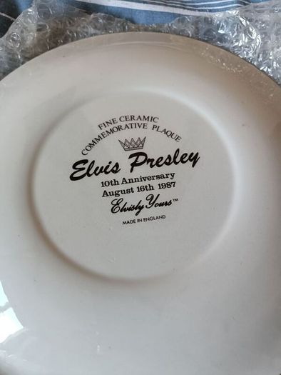 Elvis Collector Plates - Fine Bone China