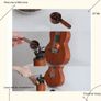 Caife.ie Coffee Measuring Spoon Made From Solid Black Japanese Walnut Image 9