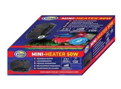 Aqua Nova Mini-Heater 50W Unbreakable Nano Heater