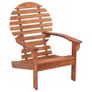 Adirondack Chair Solid Acacia Wood Image 2