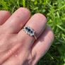 Vintage ladies 9ct gold  dress ring Image 5