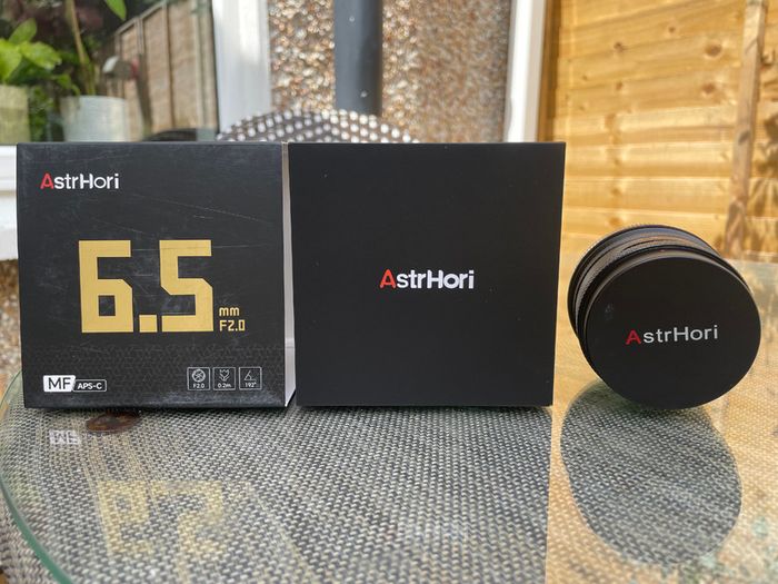 AstrHori 6.5mm F2 Ultra Wide Angle Fisheye APS-C Manual Prime Lens for Canon RF