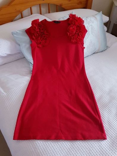 Savida Red Mini Dress - Size 14