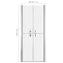 Shower Door Frosted ESG 91x190 cm Image 4