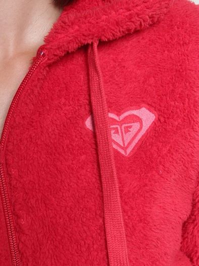 Red roxy zip up