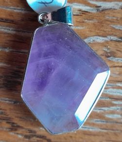 Purple pendant