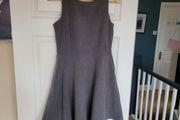 Grey Zara a-line dress with pockets