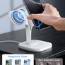 3 in 1 Wireless Charging Station for Apple Devices, MagSafe Wireless Charger Magnetic Charging for iPhone 17/Air/16/15/14/13/12 Series, AirPods Pro 4/3/2,Apple Watch Series/Ultra (with 20W PD Charger) Image 6