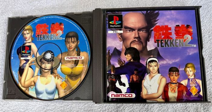 playstion 1 , TEKKEN 2 , double case ,in excellent condition