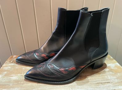 ankle boots Women Dries Van Noten Western Boots Size 39/6.