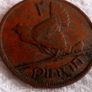 1928 Irish Penny. Image 3