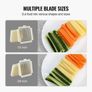 Electric French Fry Cutter, Potato Slicer with 1/2-Inch and 3/8-Inch Stainless Steel Blades, Potato Cutter Chopper w/ Anti-slip Feet, Great for Potato, French Fries, Cucumber, Vegetables, Carrot Image 2