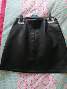 Leather skirt