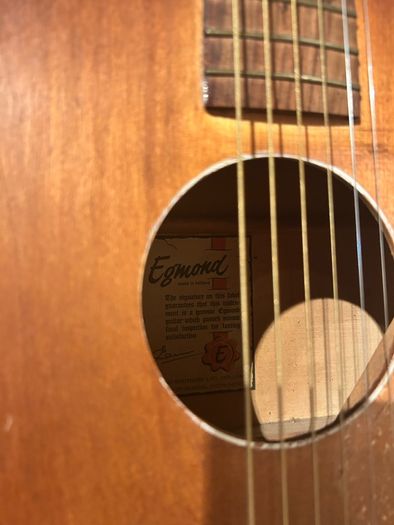 Egmond 1960/70s Acoustic Guitar