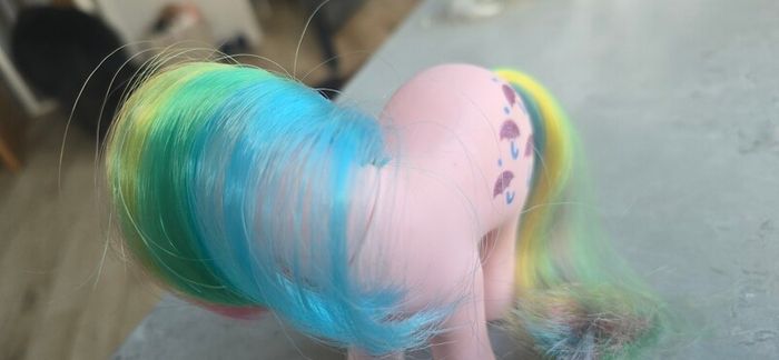 Parasol Rainbow Ponies MLP G1 My Little Pony 1983