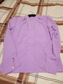 Nice lilac blouse /shirt small size