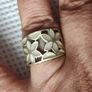 Sterling silver mother of pearl ring Image 2