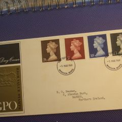 British First Day Cover Stamps.