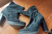 Castaner Black Suede Boots