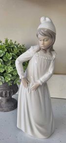 Lladro NAO Girl in Torn Nightdress - 1980's