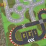 IKEA LILLABO Kids Car Play Mat Rug (75cm x 133cm Image 2