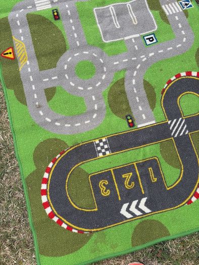 IKEA LILLABO Kids Car Play Mat Rug (75cm x 133cm