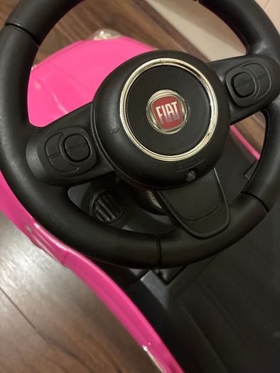 Fiat toy car pink ride on