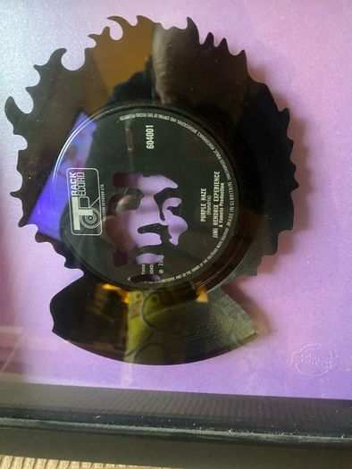 Jimi Hendrix Purple Haze Record Picture