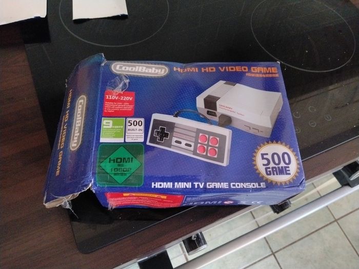 All in one game box with 500 old games
